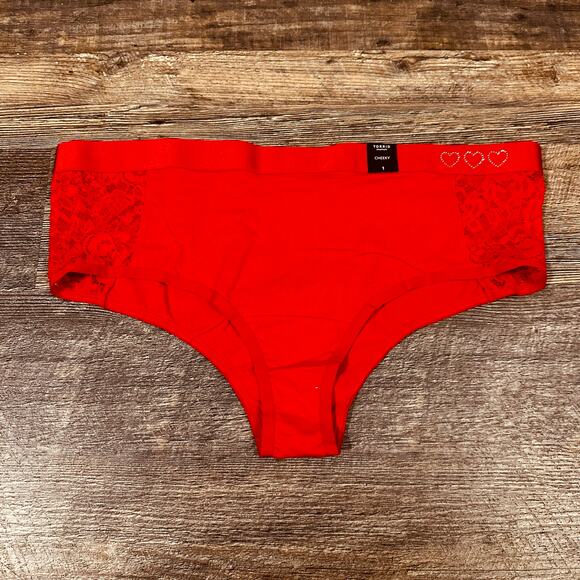 torrid Other - Torrid Red Mid rise Cheeky Panties 1X